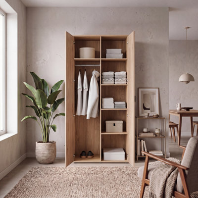 VERNIQ 2 Door Wardrobe