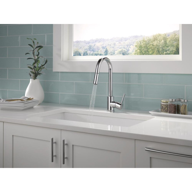 Peerless Precept Pull Down Kitchen Faucet, Chrome