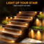 Stainless Steel Solar Powered Step Light Pack-118110100-118110097