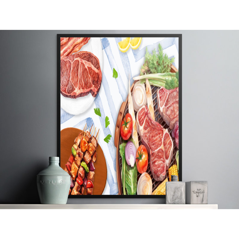 Kitchen Food Art Matte Poster, 24x36