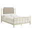 Grand lit plateforme tapissier Candler