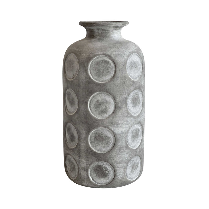 Vase à fleurs en faïence Aztec