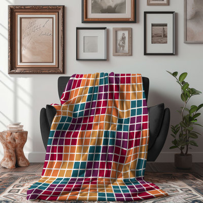 Modest Autumn - couverture en sherpa de qualité supérieure 1 pièce