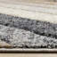 Lecreasha Beige Black Grey Low-Pile High-Traffic Area Rug-528830543