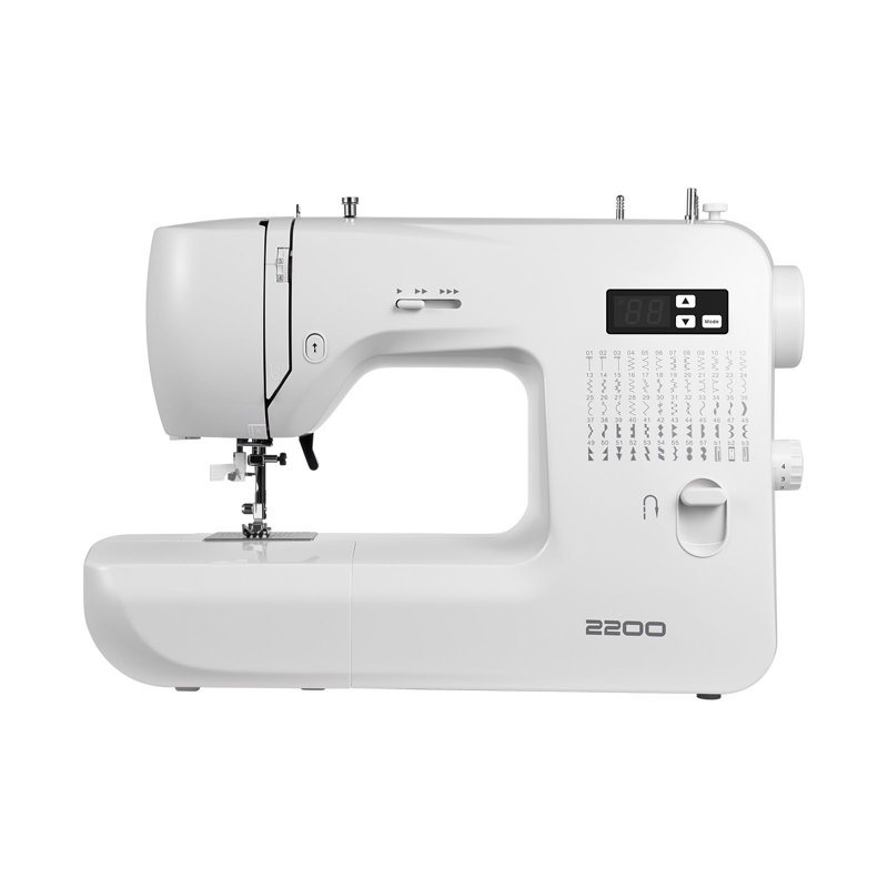 Computerized Sewing Machine, 60 Stitch Applications, Foot Pedal and LED Light, Heavy-Duty Metal Frame, Digital Sewing Machine with Powerful Motor for Crafts and Mending, Featuring LED Screen
