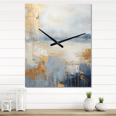 Horloge murale Pairies Majestic Grasslands IV