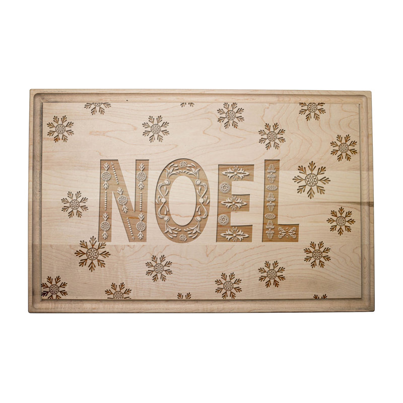 Scandinavian Noel Cutting Board