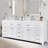 Spindell 84 Inch White Bathroom Vanity Base Only