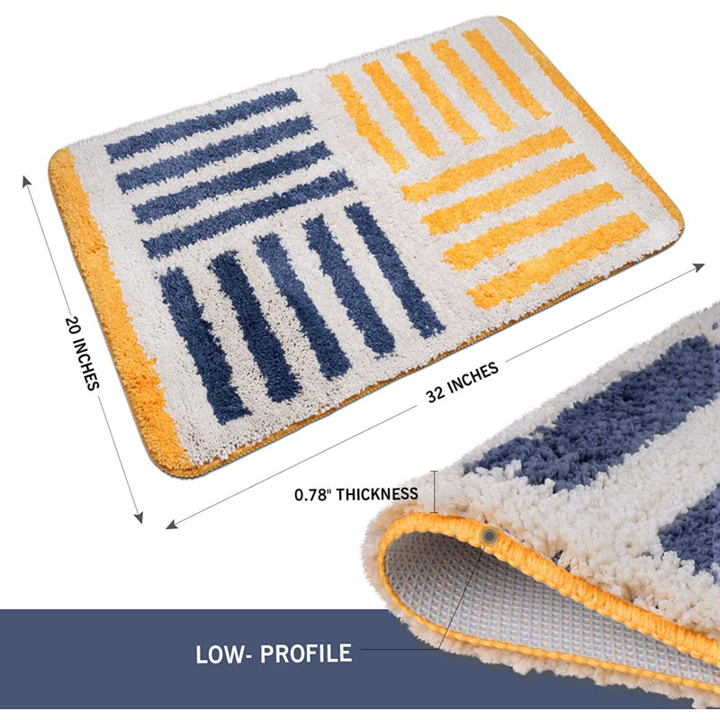 Tapis d'entrée antidérapant L 32 po x l 20 po