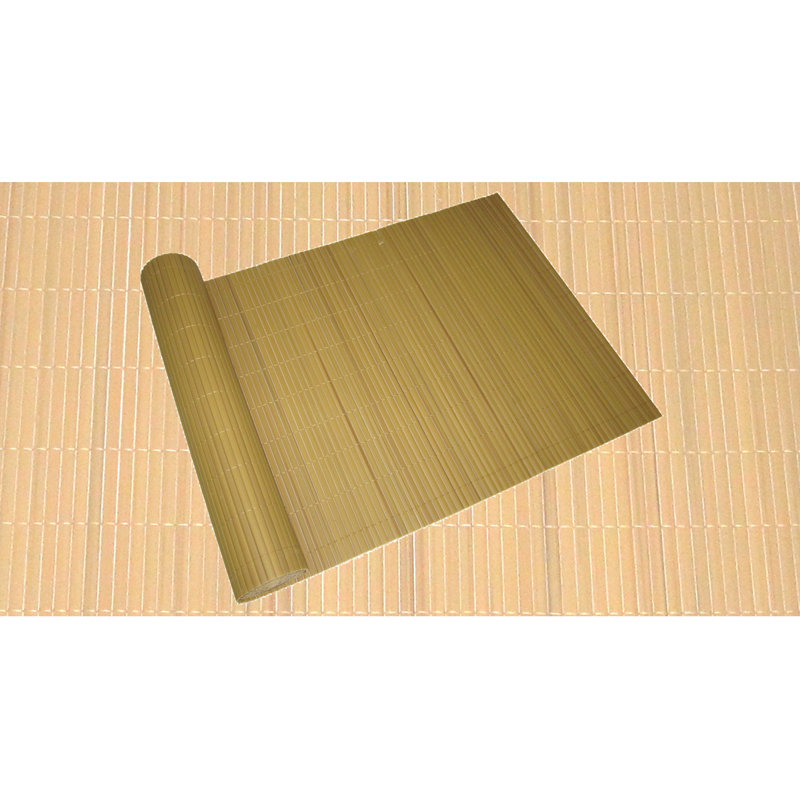 Dania Plastic Yard/Privacy Fence, Bamboo, 90 x 500cm