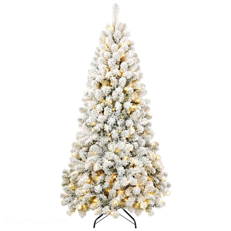 Arbre de Noël en PVC avec lumière, 5'