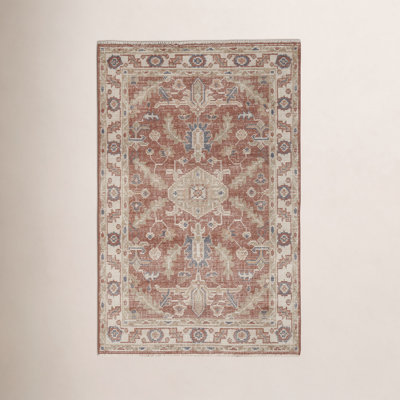 Hand-Knotted Oriental Wool Rug
