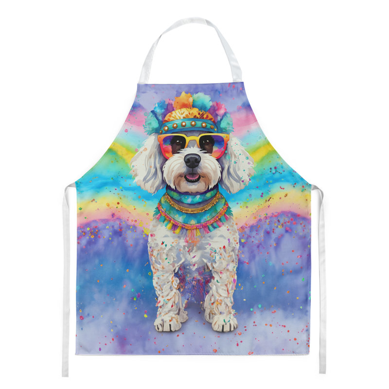 No Pattern Bib Apron