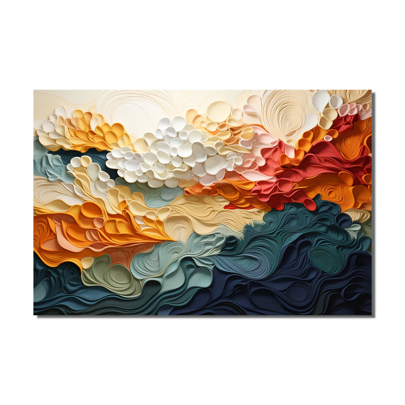 Biomorphism Forms VI - Modern Canvas Wall Art