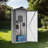 Small Metal Compact Garden Shed, Galvanized Iron with Waterproof Design & Solid Lock System