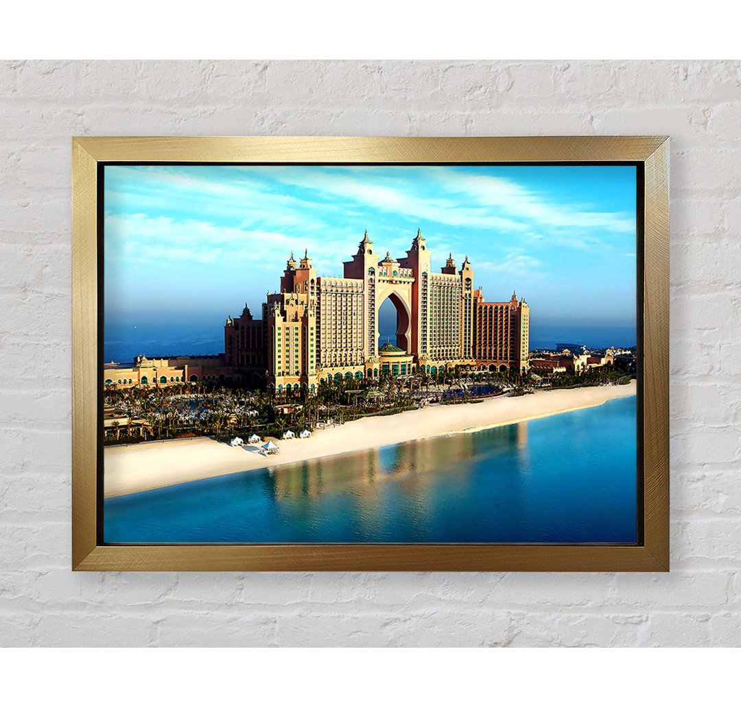 Gerahmtes Leinwandbild Atlantis The Palm Dubai