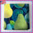 Patterned Pear Illustration Quilted Bedspread All Sizes-126078382