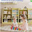 Bibliothèque de jouets jaune en bois-1937389054