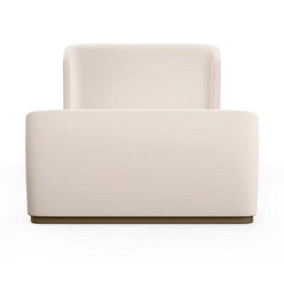Barrow Upholstered Wingback Bed