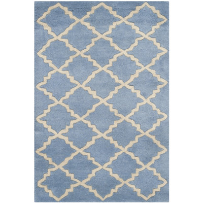 Wilkin Hand Tufted Wool Geometric Rug