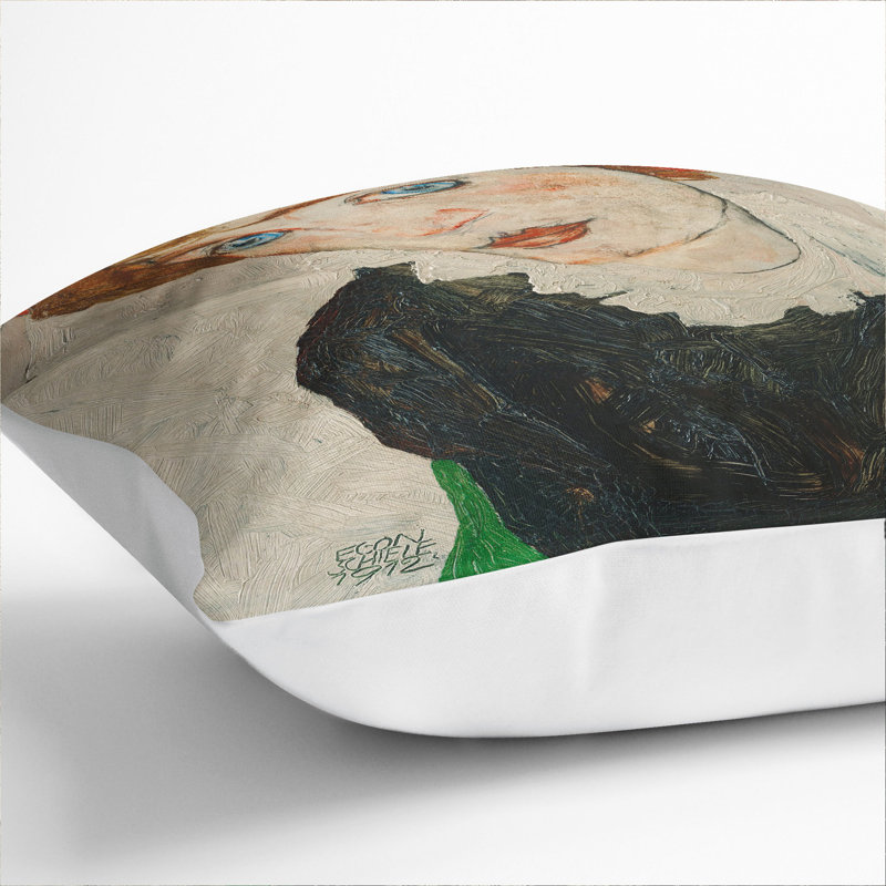 Square Cushion, White, 55cm H x 55cm W x 20cm D