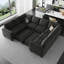 Canapé-lit convertible surdimensionné en U Shavera-801571665