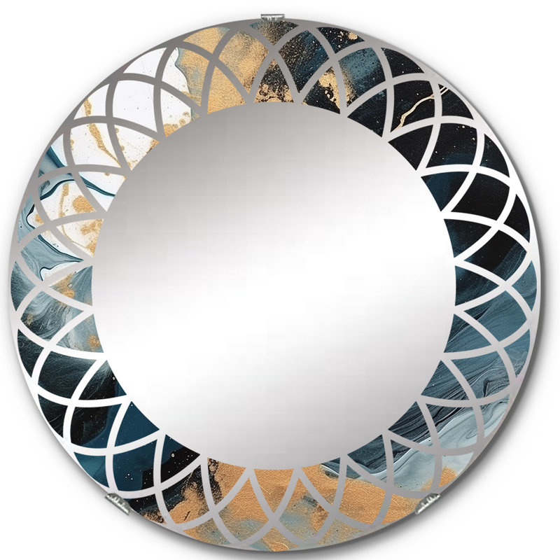 Miroir mural Zerelda, 24 po x 24 po