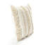 Cotton Striped 20'' Throw Pillow Cover