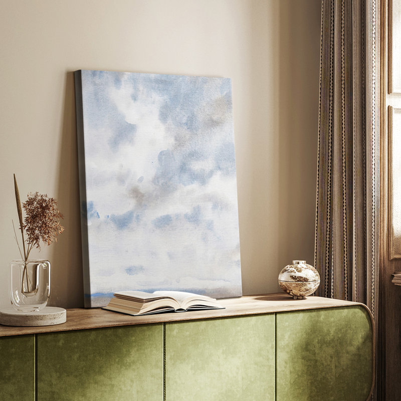 Ciel bleu III - galerie Cavas sur mesure, H 27 po x l 18 po