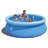Plastic Round Inflatable Pool 25'' H x 96'' W x 96'' L