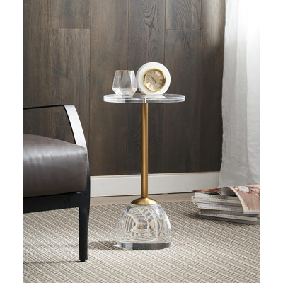 Table de bout à piédestal