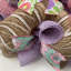 Couronne en toile Hello Spring