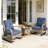Balcony Furniture Set,3 Piece Wicker Patio Furniture Set-185582406
