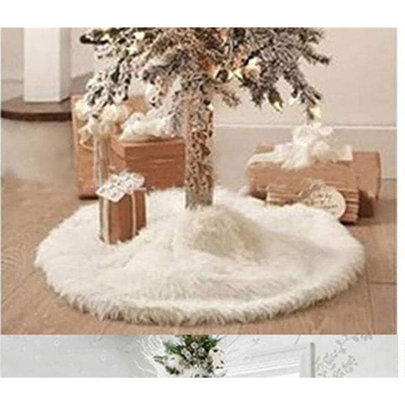 Annalize Faux Fur Tree Skirt