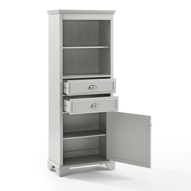 Jaiheem Linen Cabinet, Gray