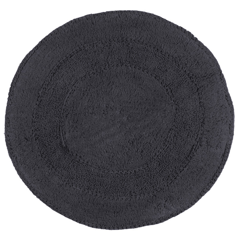 Tapis pour salle de bain 28 po, gris