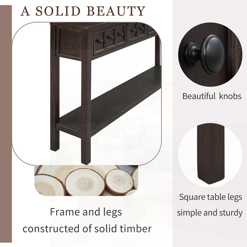 Console Rustic, Espresso