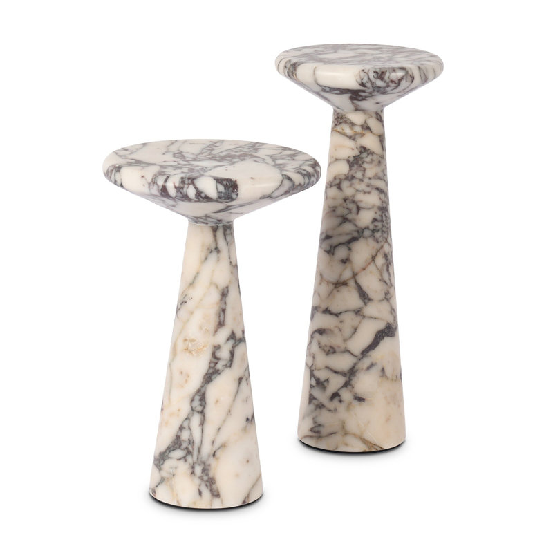 Marble Side Table Set