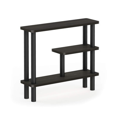 Slim Space Saving Storage Rack, Espresso/Black