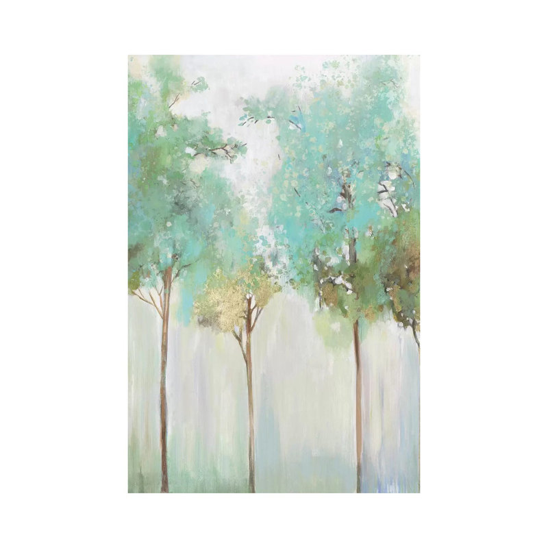 Enlightenment Forest I by Allison Pearce - Wrapped Canvas Painting, 30.48cm H x 20.32cm W x 1.91cm D
