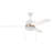 Flint 52" Ceiling Fan with pull chains,Light Kit Included,Work with stable and silent motor