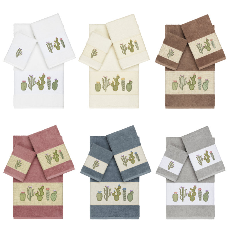 Ensemble de serviettes 3 pièces Mila, Blanc