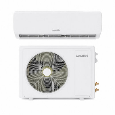 Mini climatiseur à deux blocs sans conduit 12000 BTU 115V et pompe à chaleur inverseur avec Wi-Fi, 19 SEER2