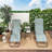 Keyondre Outdoor Metal Chaise Lounge Set