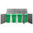 Berangere 10 ft. W x 3 ft. D Plastic Tool Shed-1314581203