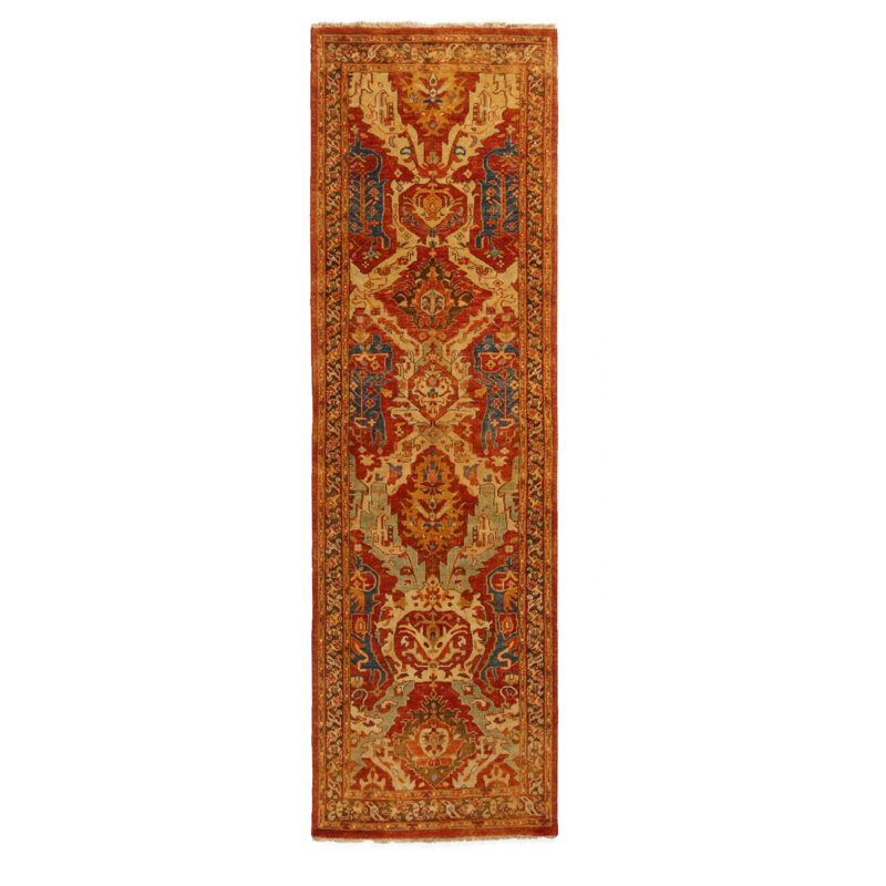 One-of-a-Kind 2'11" X 9'11" Hand Knotted Area Rug
