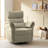 Beckette 41.75" Modern Swivel Glider Nursery Power Recliner with Adjustable Headrest-1145830072