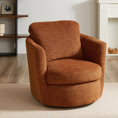 32.3" Wide Swivel Barrel Armchair