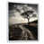 White Floater Framed