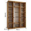 3 Door Manufactured Wood Wardrobe-661272083-661272080